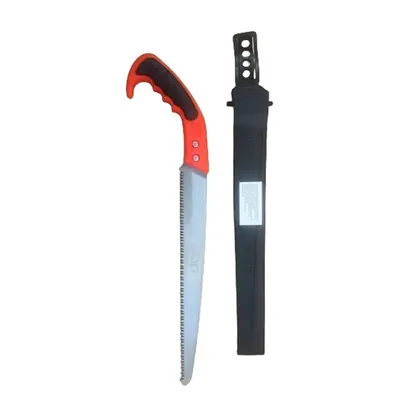 DAP Straight Pruning Saw With Ergonomic Handle For Cutting Branches With Protective Cover, Length 35 cm