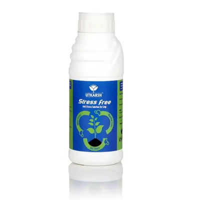 Utkarsh Stress Free (Anti-Stress Solution For Crop), Biostimulant, 500 ml