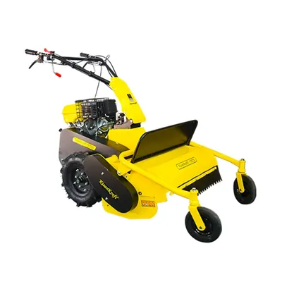 KisanKraft 6.7 HP KK-STB-050 Grass Stubble Mower 4-Stroke Petrol Used for Grass/Twigs & Low Vegetation/Scrub & Stubble