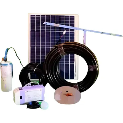 0.1 HP Solar Submersible Water Pump Set /Solar Pump With 50 W Solar Panel