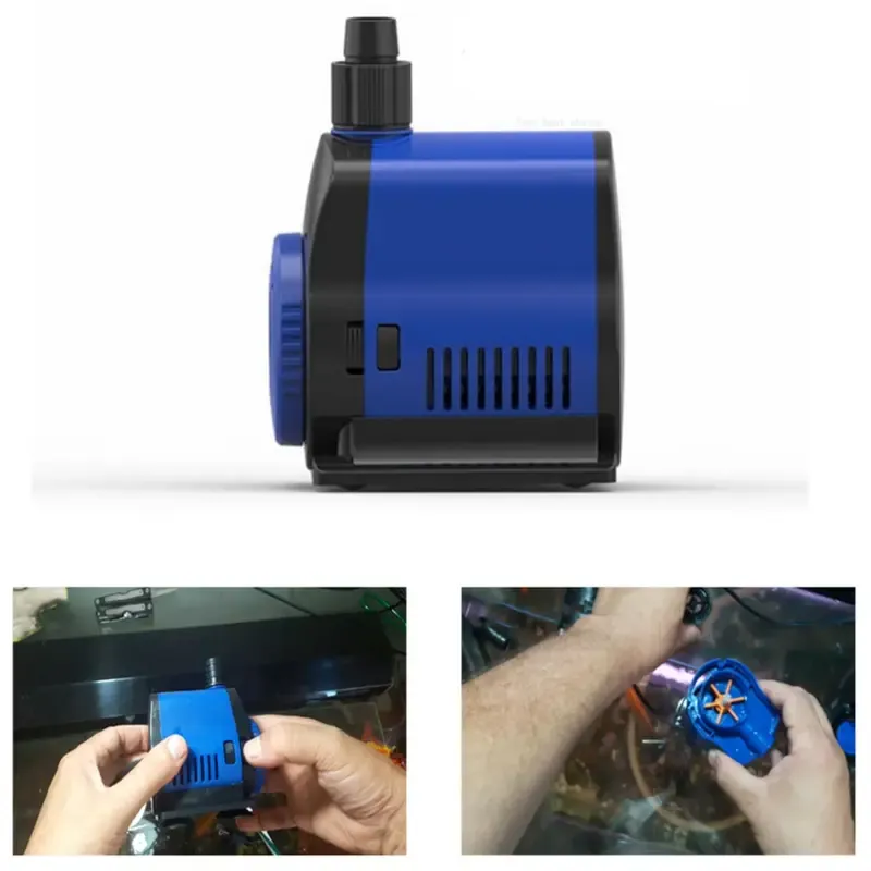 Sunsun 5 W JQP-500 Aquarium Submersible Pump Power Head & 500 L/Hr with Bottom Mount Suction