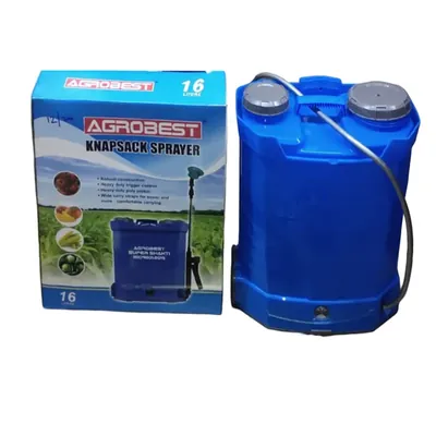 Agrobest 16 L Super Shakti 12 V 20 Ah Battery Operated Knapsack Sprayer, Suitable for Agriculture Spraying