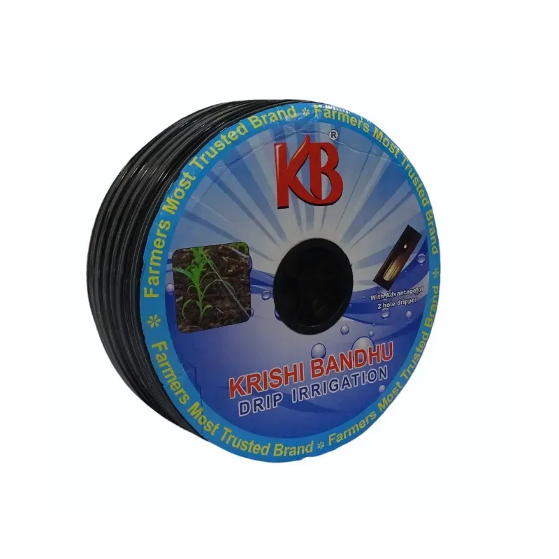 Krishi Bandhu Single Hole Laser Drip Pipe (16 mm Diameter, 3000 ft Roll) for Affordable Agricultural Irrigation System