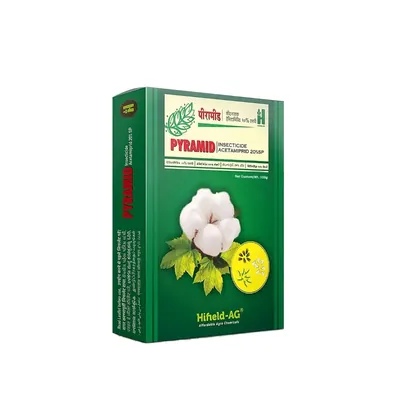 Hifield Pyramid Insecticide Acetamiprid 20% SP, 0.5 Gram/Litre of Water (Quantity-100 gram)
