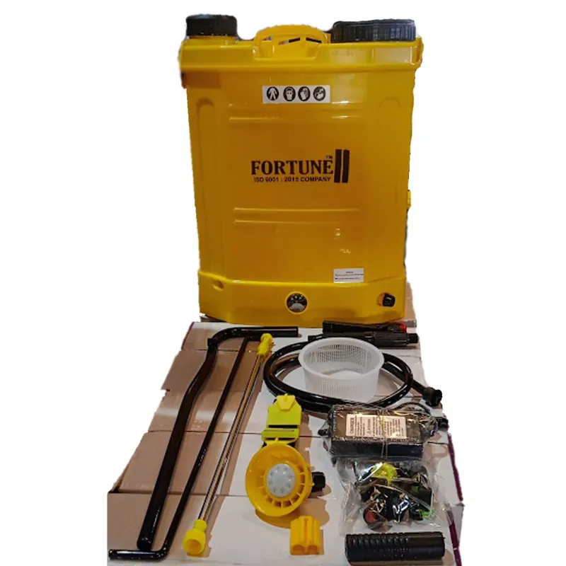 Fortune 18 Litre Square Shape Battery Sprayer With 12 V, 12 Ah Lithium Battery For Agricultural Usage