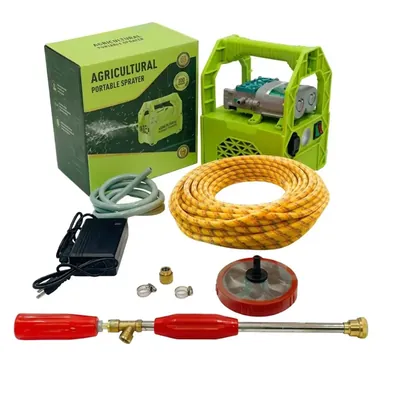 GROWELL 12 V/ 16 Ah, 250 PSI Double Motor Portable Battery Sprayer With 50 m Delivery Pipe