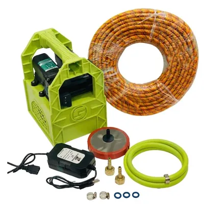 GROWELL 12 V/ 16 Ah, 250 PSI Double Motor Portable Battery Sprayer With 100 Delivery Pipe