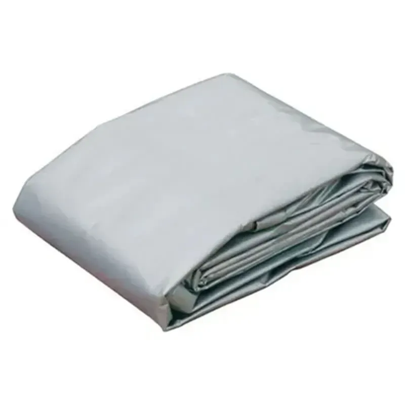 ZN GLOBAL NATION 1000 GSM 20 ft x 35 ft Nylon Fabric, PVC Coated, UV Protected, Waterproof Tarpaulin Shee (Color-White)