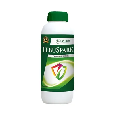 EXYLON Tebuspark (Tebuconazole 38.39% SC) Systemic Fungicide, For Fungal Disease Control In Plants (Quantity-250 ml)