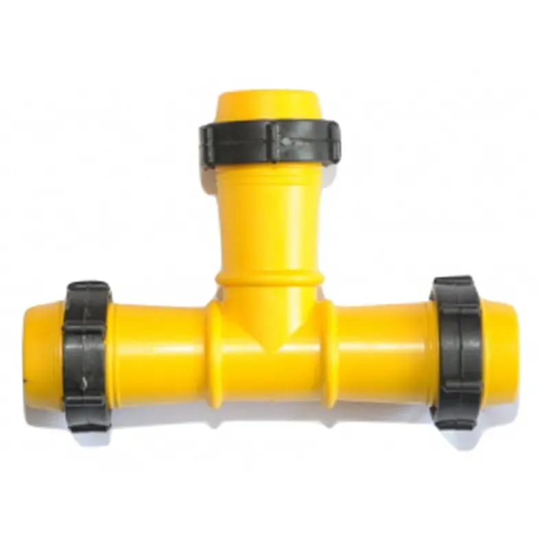 KSNM Tee Connector / 40 mm Lock for Irrigation Purposes (Pack of 5)