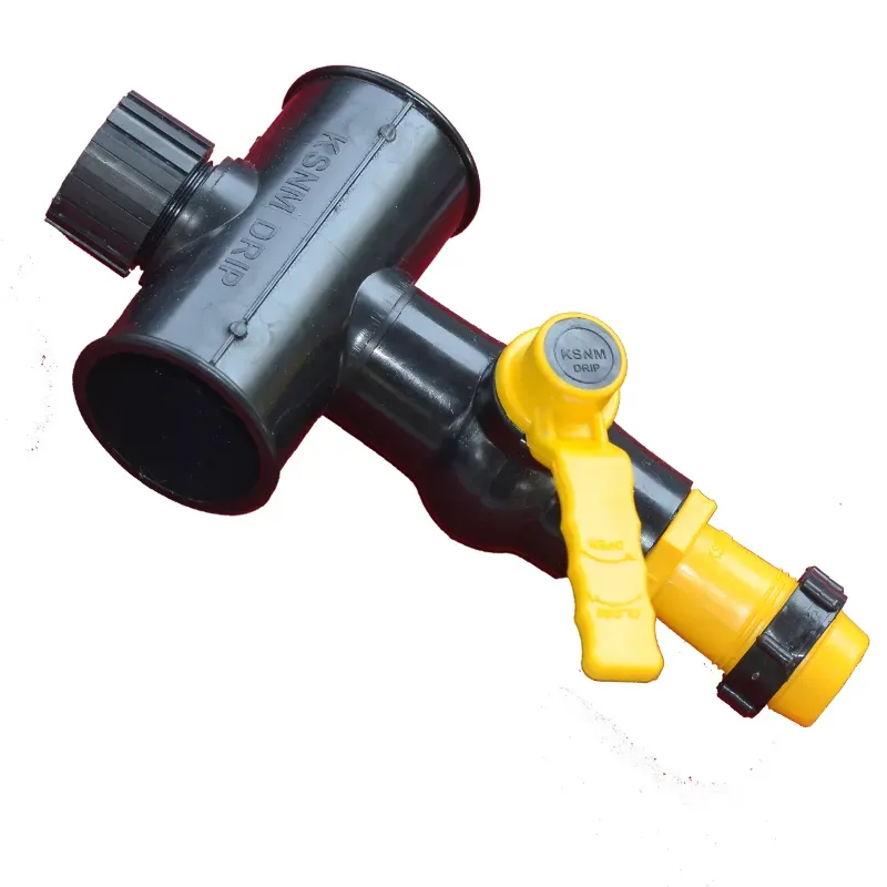 KSNM 4WC TEE 75 mm / Ball Valve 40 mm / 40 mm Lock for Irrigation Purposes