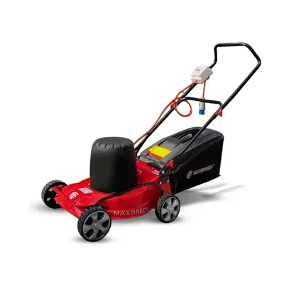 MAXGREEN MRE18 ECO, 2500 W 18 Inch Rotary Electric Lawn Mower For Garden & Lawn Grass Trimming
