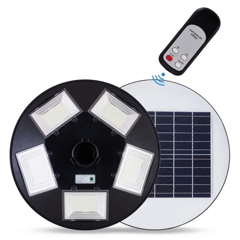 250 W Solar Garden UFO Type Pillar Light for Outdoor Lighting Solution Like Gardens, Pathways and Public Spaces