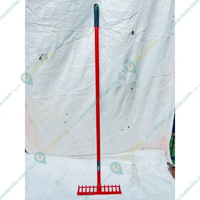 Heavy Duty Twelve Tins Garden Rake Without Handle, Metal Manual Rake For Home, Farming & Gardening (Model KR028)