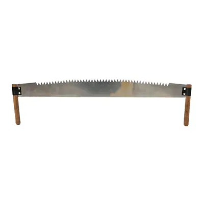 4 Foot Two Man Crosscut Saw with 2 Large Handles, Precision Cutting Tree Saw For Sawing & Cutting Branches