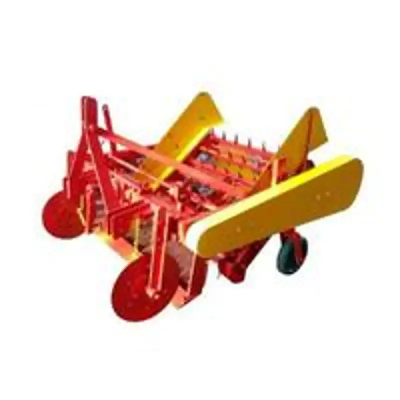 Commercial Tractor Operated Mild Steel Groundnut Digger, 5-5 ft, Width 6 ft