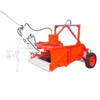 Heavy Duty Tractor Operated Stone Picker Machine, PTO Drive