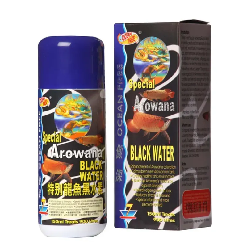 Ocean Free AR 7 Black Water 150 ml Treatment, Reduces Stress On Arowana and Prevents Fungus And Bacterial Growth