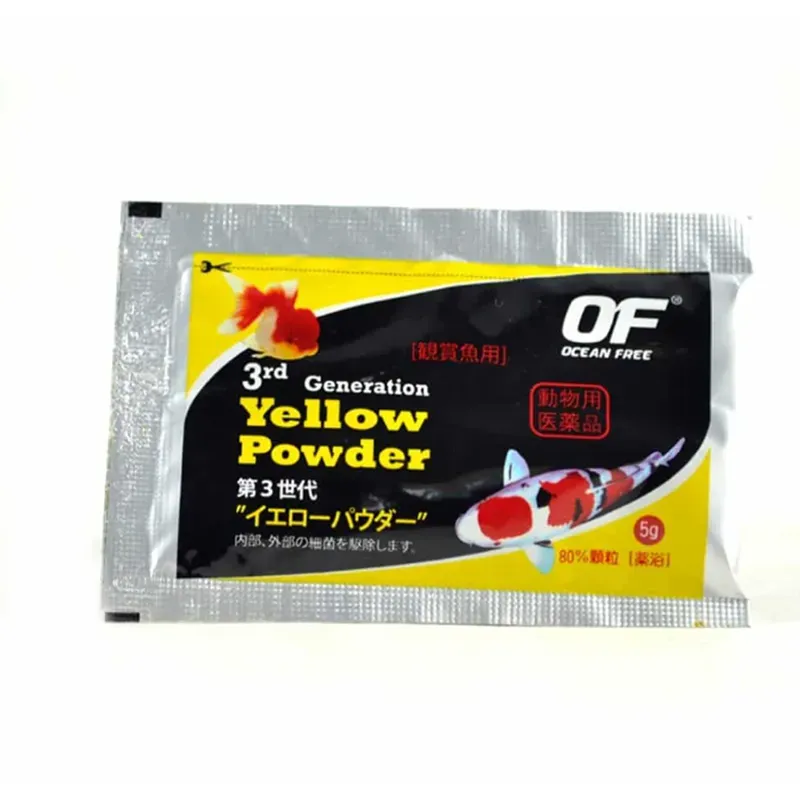 Ocean Free 3Rd Generation Yellow Powder 5 g Treatment