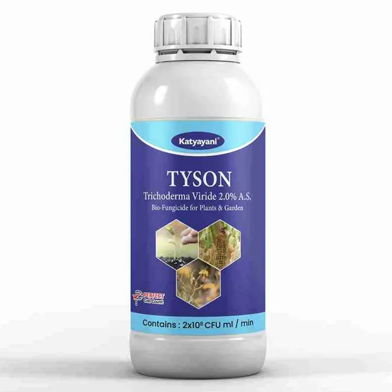 Katyayani Tyson Trichoderma viride Bio fungicide Liquid for Vegetable crops, fruit crops, field crops, pulses etc.(Quantity-1 Litre)