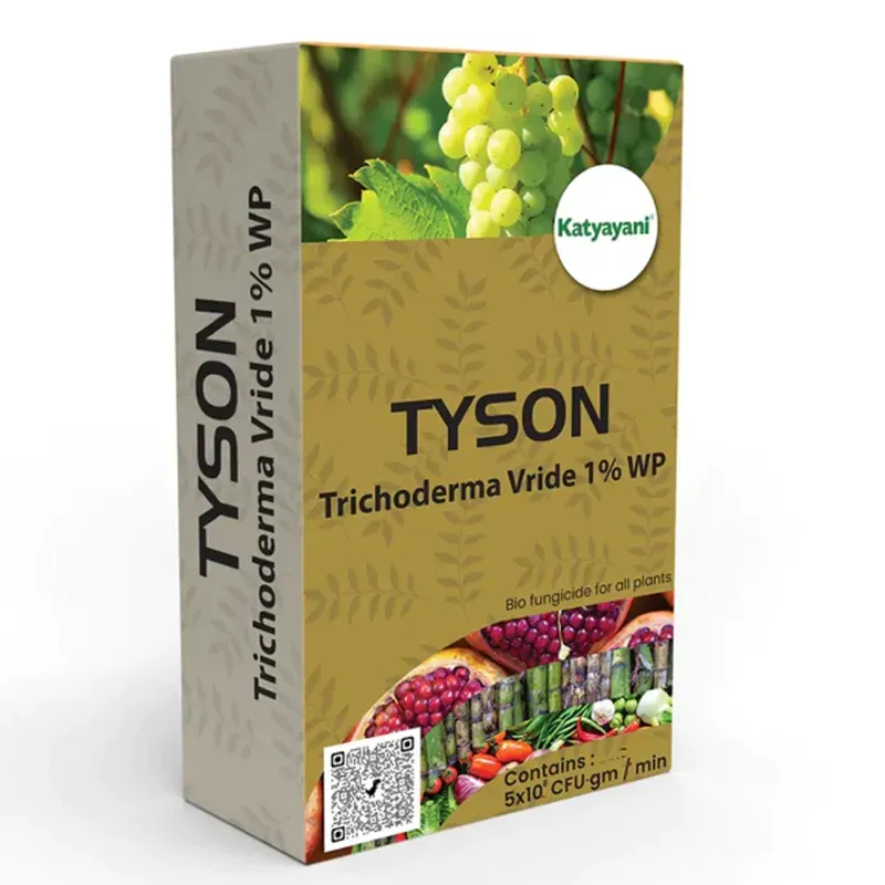 Katyayani Tyson 1% WP Trichoderma Viride Bio Fungicide Powder for Vegetable Crops, Fruit crops, Field crops, Pulses etc.(Quantity-5 kg)