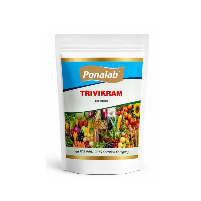PONALAB 5 kg Trivikrama Powder Bio-Fungicide (1 x 10⁸ CFU/g) for Soil Borne Fungal Disease Control & Root Development in All Crops