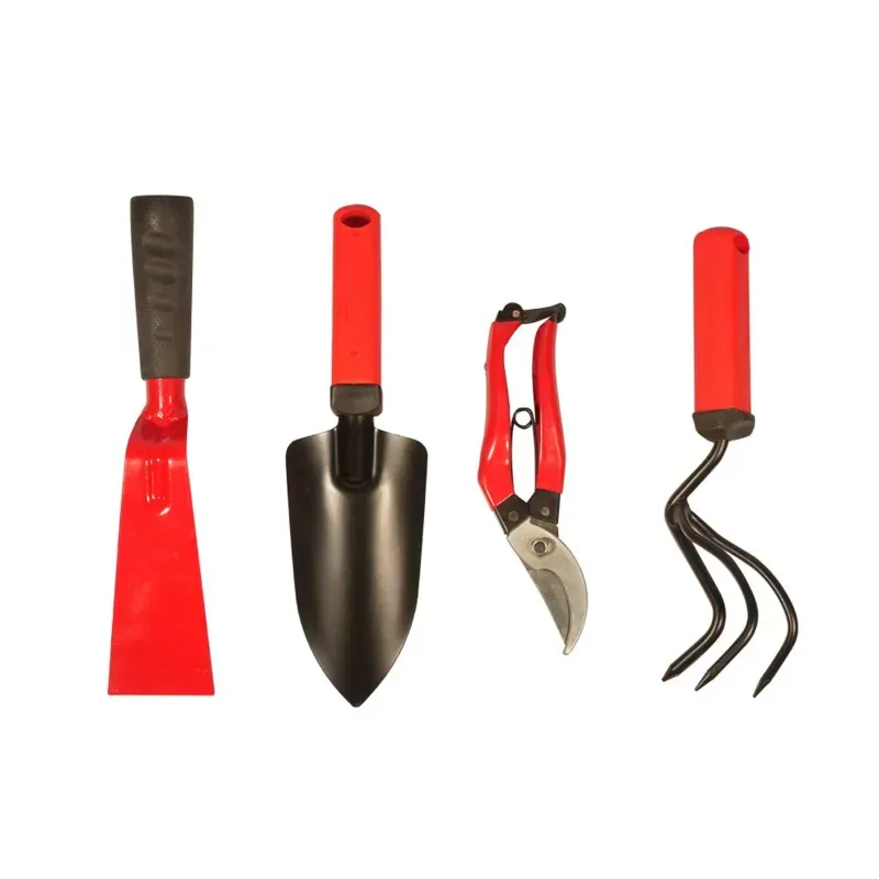 Jaiveer Garden Tools, Khurpi, Trowel, Shears and Cultivator, Used for Effective Gardening (Pack of 4)