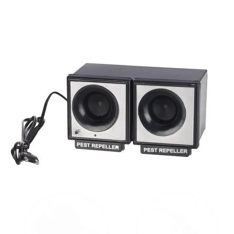 TELE NET 101A Ultrasonic Double Speaker Rat, Lizard Repeller 700-800 square feet Indoor Area (3 Months Warranty)