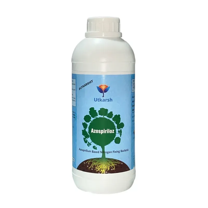 Utkarsh Azospiriloz (Azospirillium Based Bio Fertilizer for Nitrogen Fixing), Root, Plant Growth, Development, 1 Litre (Pack-1 x 1 Litre)
