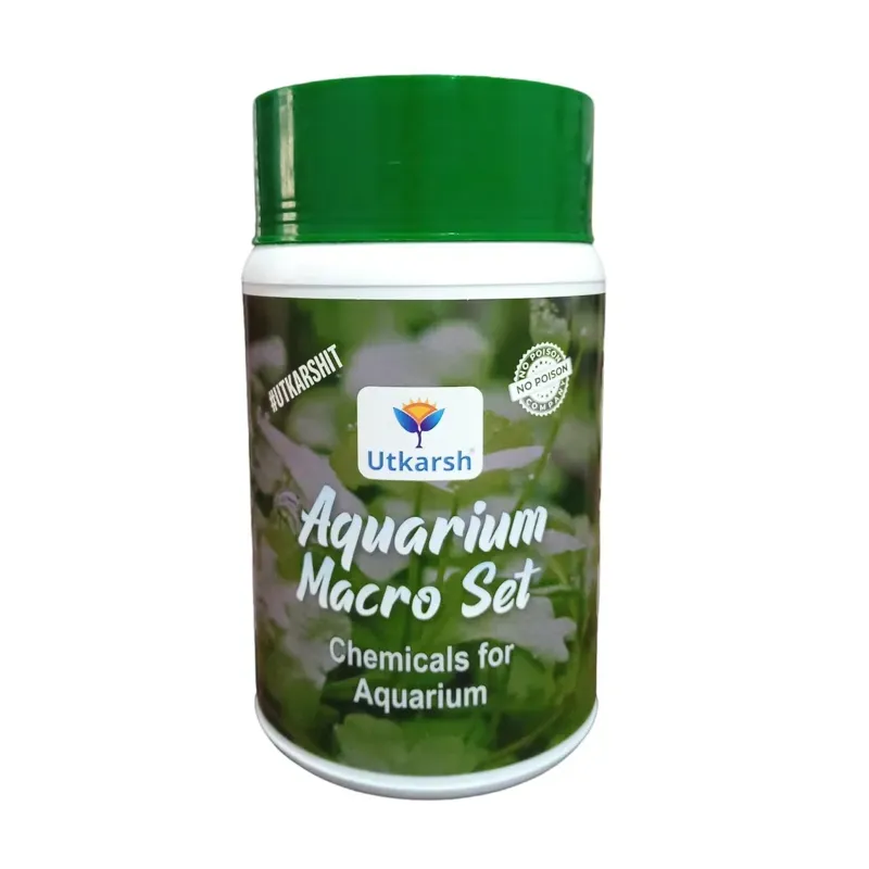 Utkarsh 220 g Aquarium Macro Set (Combination of Various Chemicals for Aquarium Plants), for Healthy Aquarium Plants