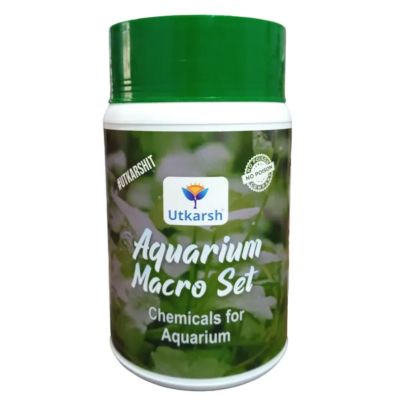 Utkarsh 440 g Aquarium Macro Set (Combination of Various Chemicals for Aquarium Plants), for Healthy Aquarium Plants