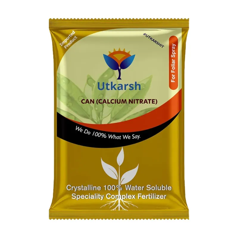 Utkarsh Calcium Nitrate Ca (NO3)2 (100% Water Soluble Fertilizer) for Healthy Flower and Fruit Growth, 900 g (Pack-1 x 900 g)