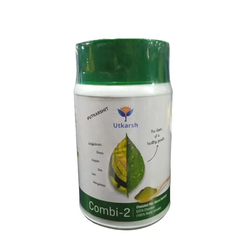 Utkarsh Combi-2 (EDTA Chelated Fertilizers, Mix Micronutrient), Prevents Mix Crop Deficiencies, 500 g