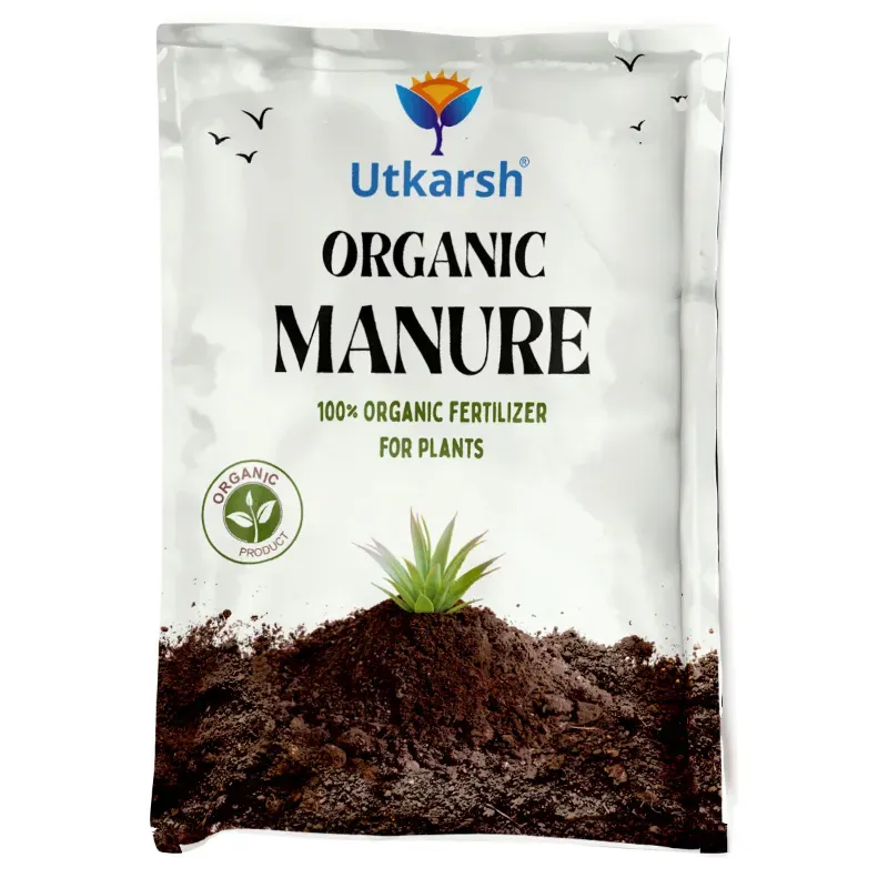 Utkarsh Organic Manure for Plants, Organic Fertilizer, 900 g (Pack-1 x 900 g)