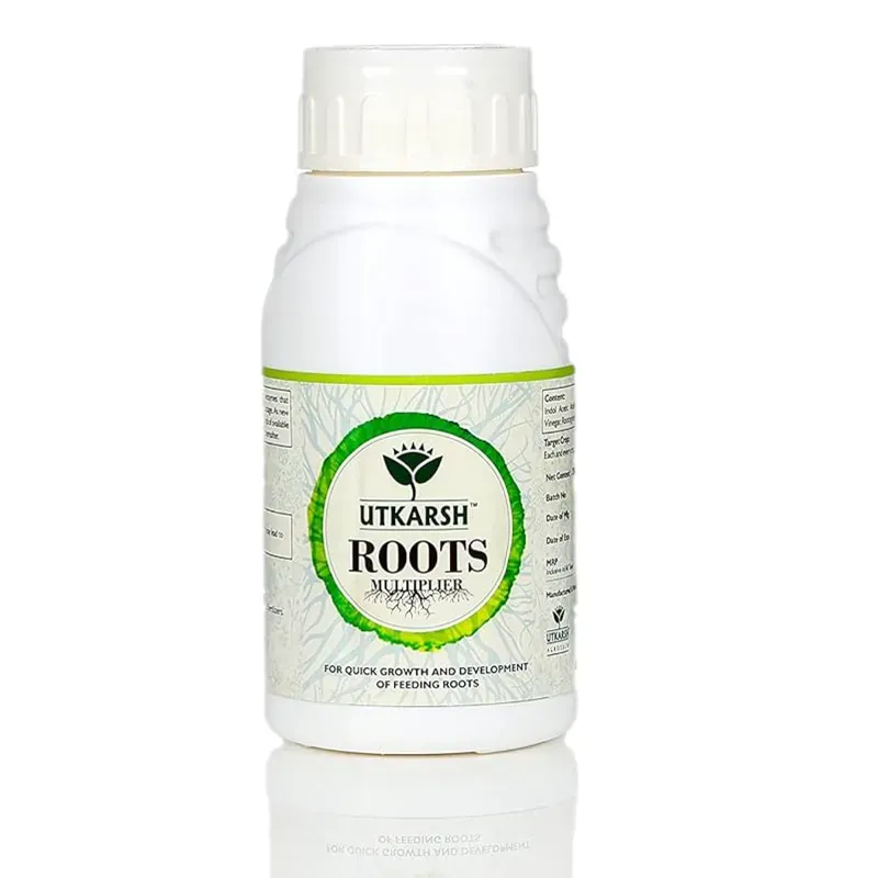 Utkarsh Roots Multiplier (For Quick Hairy Roots Formation) Plant Food for Healthy Roots, 250 ml