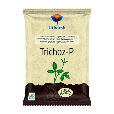 Utkarsh Trichoz-P (Trichoderma Viride 1.5% W.P : 2 x 10^6 CFU/gm min.) for Plants, Crops and Home Gardening, 1 kg (Pack-1 x 1 kg)