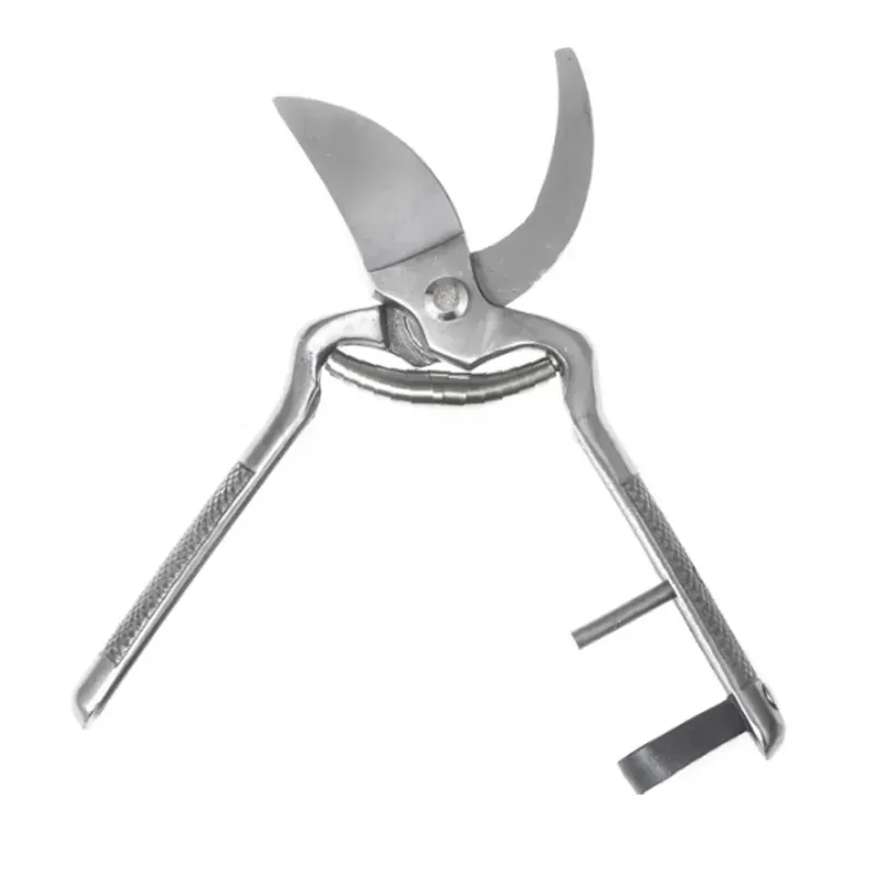 9 Inch Drop Forged Bypass Type Secateur of Steel Blade for Garden