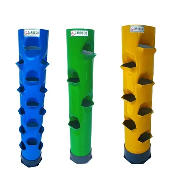 Gardeco Vegetable Towers for Home Vegetable Gardening (for 8,16 & 5 plants)