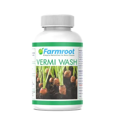 FARMROOT Vermi Wash Microbial Consortium For Fungicides, 5 Litre