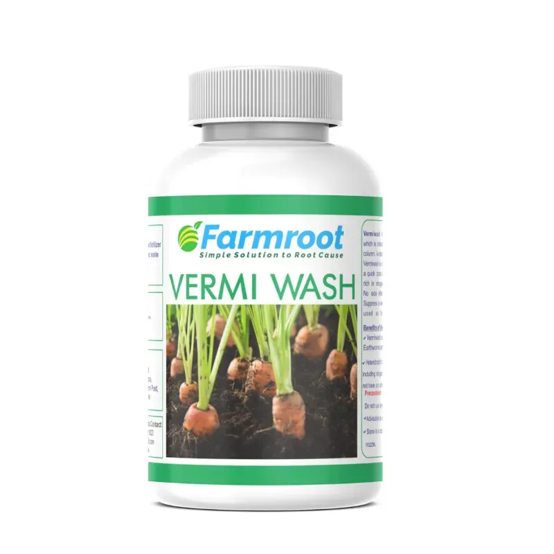 FARMROOT Vermi Wash Microbial Consortium For Fungicides, 5 Litre