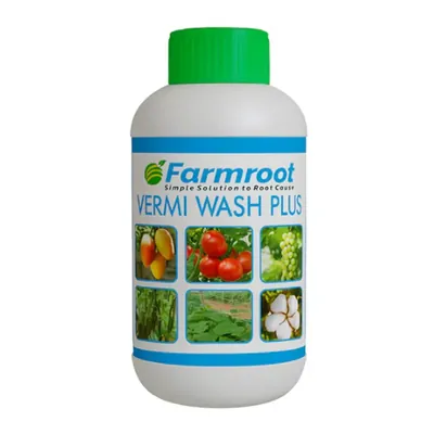 FARMROOT Vermi Wash Plus Fungicides, 1 Litre (Quantity-1 Litre)