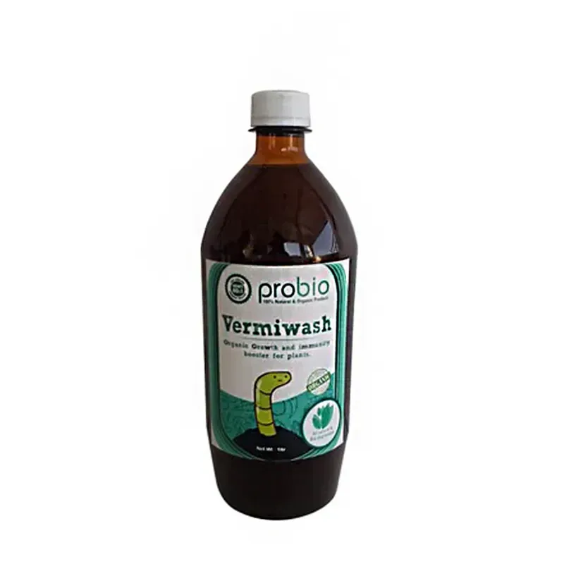 Pioneer Agro 1 Litre Vermiwash Organic Liquid Nutrition, Plant Booster for Flowers, Vegetables, and Indoor Foliage