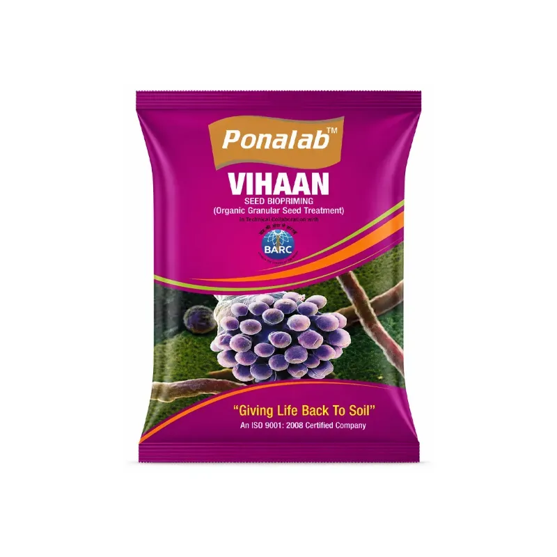 PONALAB Vihaan Seed Bio-Primer 100g Bio-Agent Consortium Granular Formulation for Seedling, Rhizome Treatment & Root Development