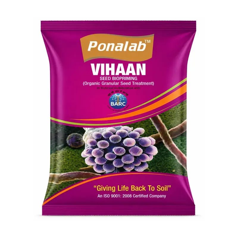 PONALAB 2 kg Vihaan Seed Bio-Primer Granular Formulation for Improves seed germination, seedling vigor & crop establishment