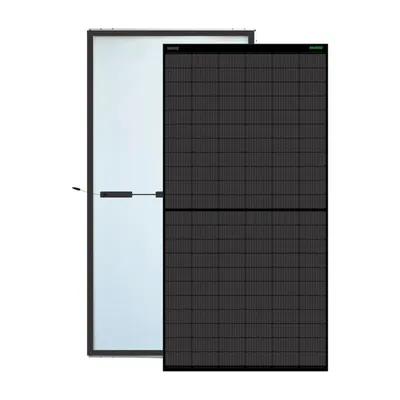 Waaree 365 W All Black & Blue Mono PERC Solar Panel High-Efficiency Panel for Rooftop, Balcony, Home & Commercial Use