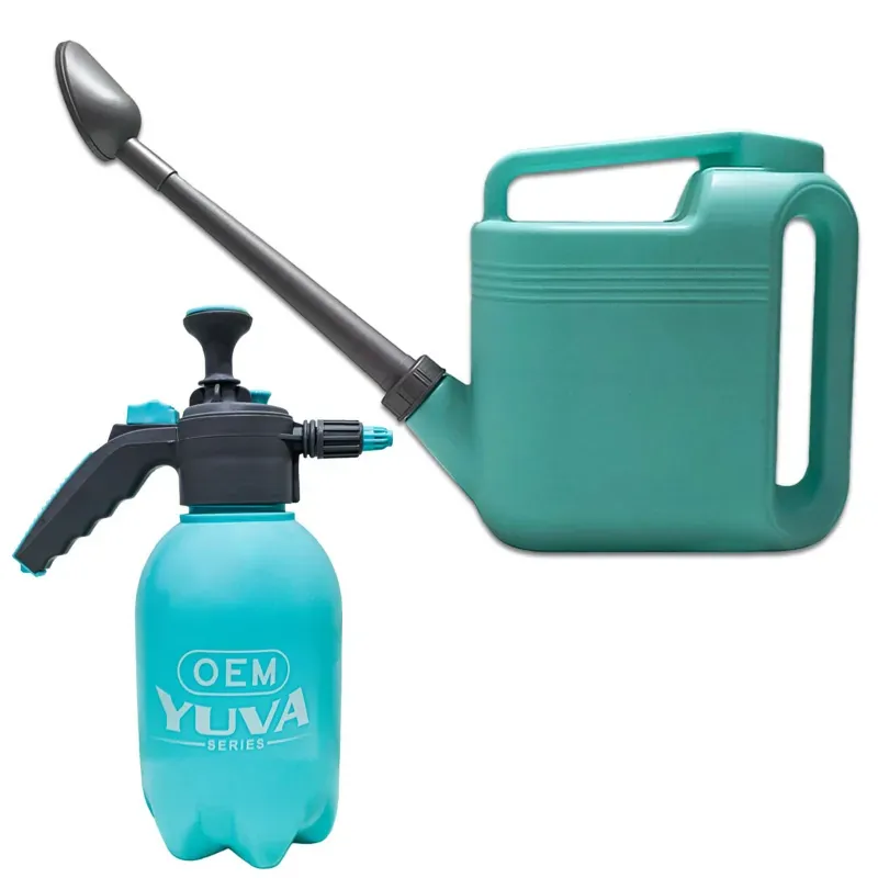 OEM 5 Litre Plastic Watering Can With 2 Litre Garden Sprayer For Long Spout, Indoor & Outdoor Plant