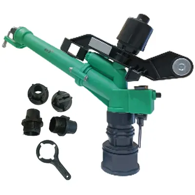 WaterSun Mini 1.5 Inch Raingun Sprinkler with Fitting Accessories for Agriculture, Gardening & Horticulture