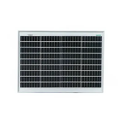 Waaree 20 W High-Efficiency Off-Grid Weatherproof Solar Panel (12 V) Agricultural and Environmental Monitoring