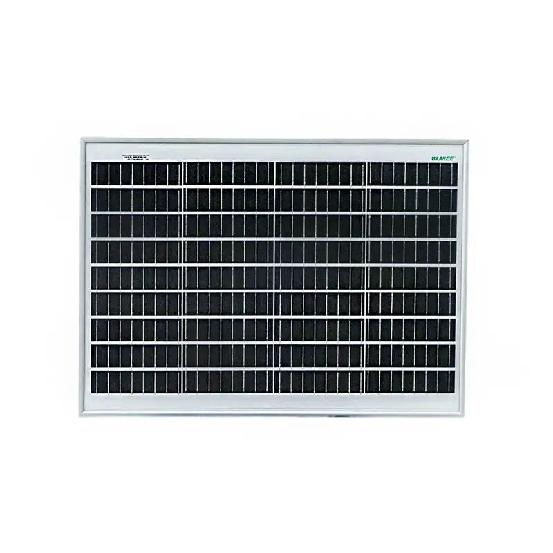 Waaree 20 W High-Efficiency Off-Grid Weatherproof Solar Panel (12 V) Agricultural and Environmental Monitoring