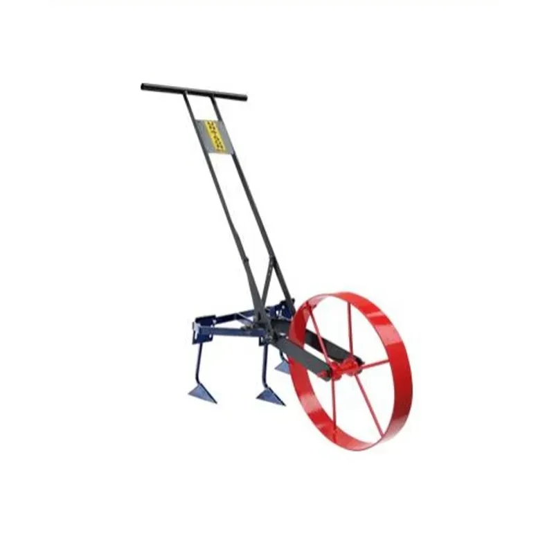 Unison Wheel Hoe Weeder with 3 Tooth Tines (Adjustable Handle)